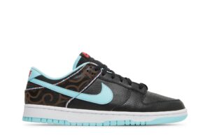 Nike Dunk Low SE Barber Shop Black DH7614-001 - Nicesk photo 1