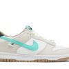 Nike Dunk Low Split Seam White Tan Mint (GS) DX6063-131 - Nicesk photo 1