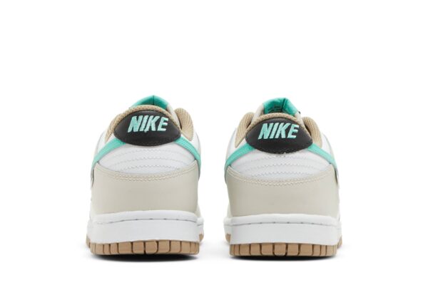 Nike Dunk Low Split Seam White Tan Mint (GS) DX6063-131 - Nicesk photo 6
