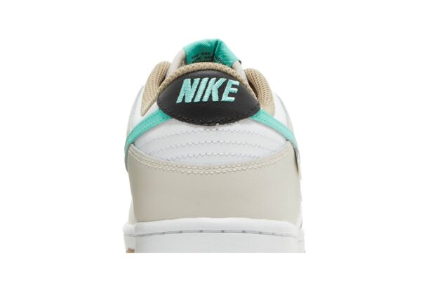 Nike Dunk Low Split Seam White Tan Mint (GS) DX6063-131 - Nicesk photo 7