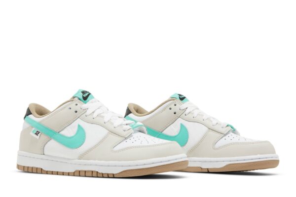 Nike Dunk Low Split Seam White Tan Mint (GS) DX6063-131 - Nicesk photo 8