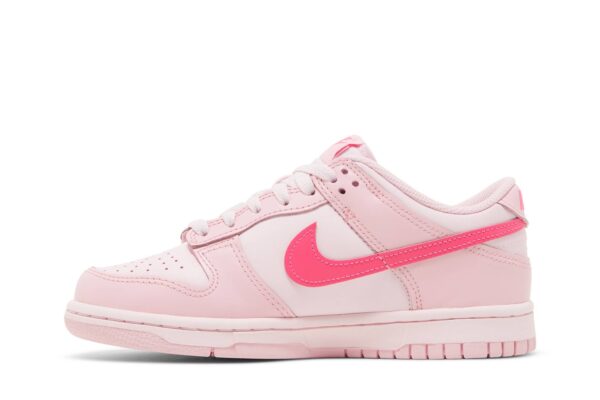 Nike Dunk Low Triple Pink (GS) DH9765-600 - Nicesk photo 3