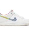 Nike Dunk Low White Multi-Color Paisley (GS) FN8913-141 - Nicesk photo 1