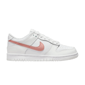Nike Dunk Low White Pink (GS) DH9765-100 - Nicesk photo 1