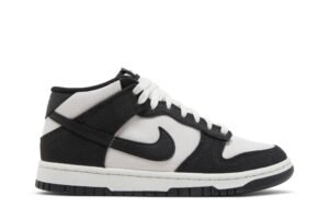 Nike Dunk Mid Canvas Panda DV0830-102 - Nicesk photo 1