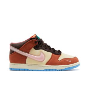 Nike Dunk Mid Social Status Free Lunch Chocolate Milk DJ1173-700 - Nicesk photo 1