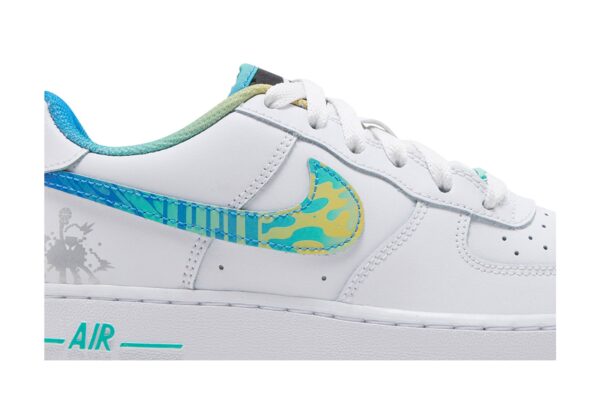 Nike GT Hustle Academy White Pure Platinum Glacier Blue FJ7691-191 - Nicesk photo 2