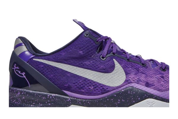 Nike Kobe 8 Playoffs Purple Platinum 555035-500 - Nicesk photo 2