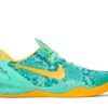 Nike Kobe 8 System Green Glow Laser Orange 555035-304 - Nicesk photo 1