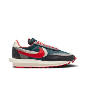 Nike LD Waffle sacai Undercover Midnight Spruce University Red DJ4877-300 - Nicesk photo 1