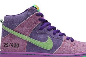 Nike SB Dunk High 420 Reverse Skunk (Special Box) CW9971-500 - Nicesk photo 2