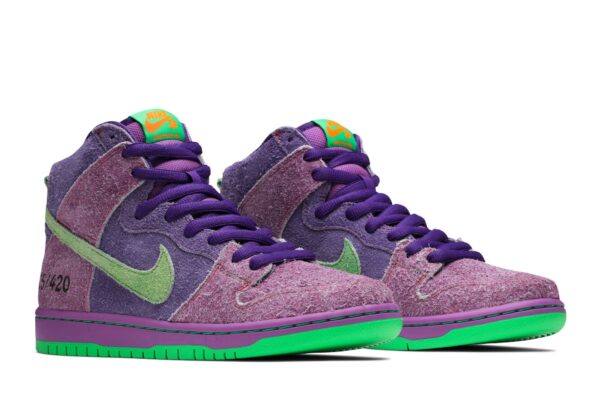Nike SB Dunk High 420 Reverse Skunk (Special Box) CW9971-500 - Nicesk photo 8