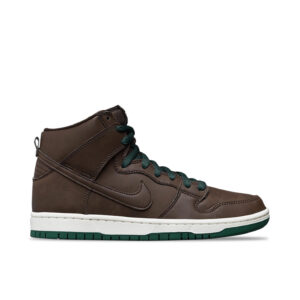 Nike SB Dunk High Baroque Brown Vegan Leather CV1624-200 - Nicesk photo 1