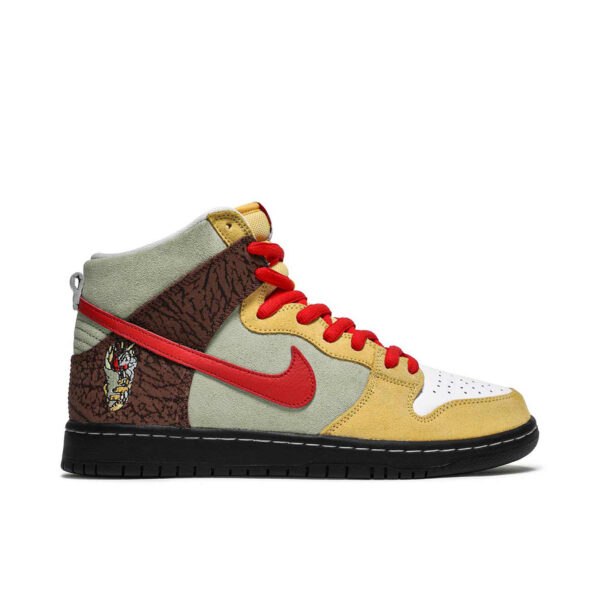 Nike SB Dunk High Color Skates Kebab and Destroy CZ2205-700 - Nicesk photo 1