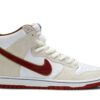 Nike SB Dunk High Sail Bright Crimson CV9499-100 - Nicesk photo 1