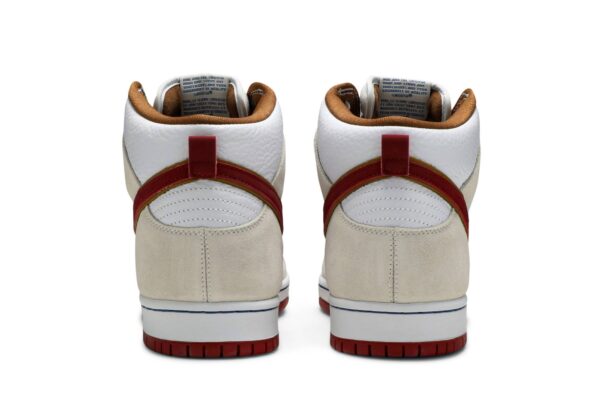 Nike SB Dunk High Sail Bright Crimson CV9499-100 - Nicesk photo 6