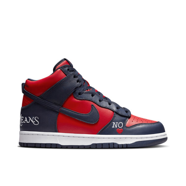 Nike SB Dunk High Supreme By Any Means Navy DN3741-600 - Nicesk photo 1