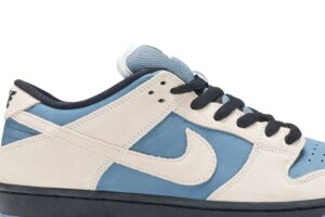 Nike SB Dunk Low Light Cream Thunderstorm BQ6817-200 - Nicesk photo 2