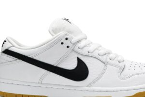 Nike SB Dunk Low Orange Label White Black (2019) CD2563-100 - Nicesk photo 2