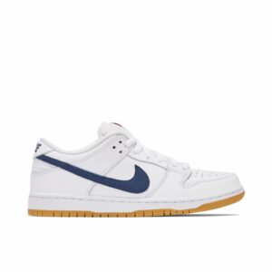 Nike SB Dunk Low Orange Label White Navy CZ2249-100 - Nicesk photo 1