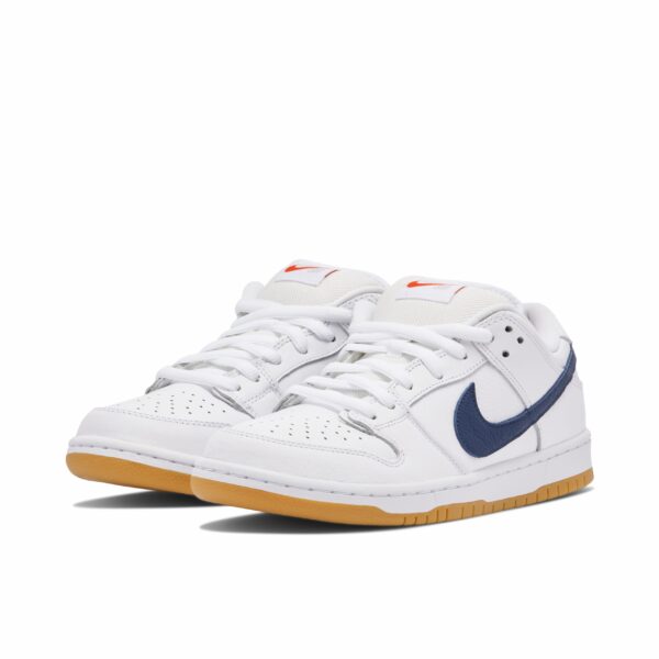 Nike SB Dunk Low Orange Label White Navy CZ2249-100 - Nicesk photo 4