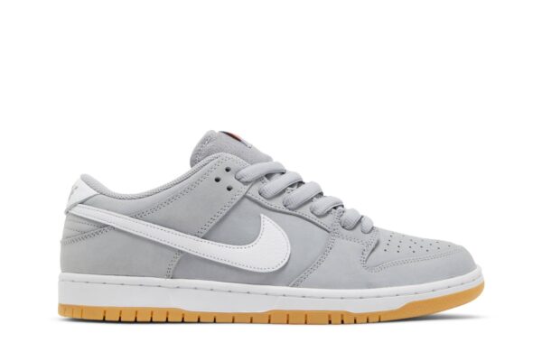 Nike SB Dunk Low Pro ISO Orange Label Wolf Grey Gum DV5464-001 - Nicesk photo 1