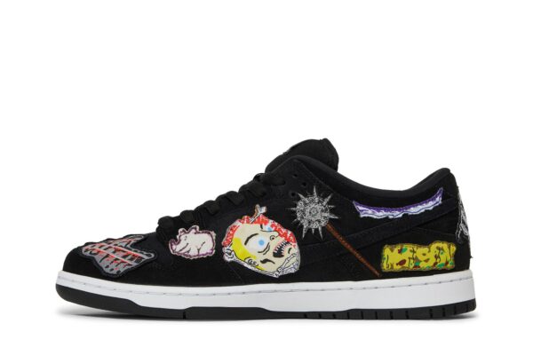 Nike SB Dunk Low Pro QS Neckface DQ4488-001 - Nicesk photo 3