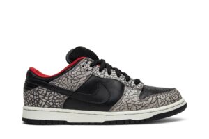 Nike SB Dunk Low Supreme Black Cement (2002) 304292-131 - Nicesk photo 1