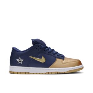 Nike SB Dunk Low Supreme Jewel Swoosh Gold CK3480-700 - Nicesk photo 1