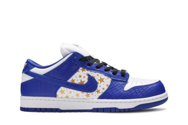 Nike SB Dunk Low Supreme Stars Hyper Royal (2021) DH3228-100 - Nicesk photo 1