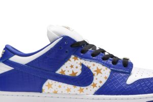 Nike SB Dunk Low Supreme Stars Hyper Royal (2021) DH3228-100 - Nicesk photo 2