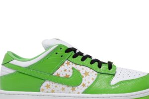 Nike SB Dunk Low Supreme Stars Mean Green (2021) DH3228-101 - Nicesk photo 2