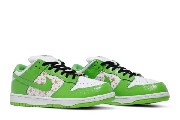 Nike SB Dunk Low Supreme Stars Mean Green (2021) DH3228-101 - Nicesk photo 8
