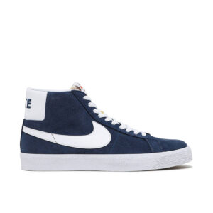 Nike SB Zoom Blazer Mid Navy White 864349-401 - Nicesk photo 1