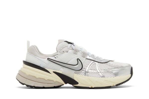 Nike V2K Run Summit White Metallic Silver (Women's) FD0736-100 - Nicesk photo 1