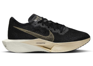 Nike ZoomX Vaporfly 3 Black Metallic Gold Grain DV4129-001 - Nicesk photo 1