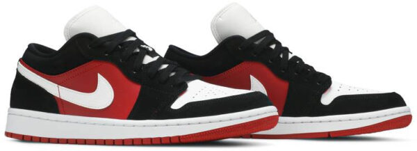 Jordan 1 Low Black White Gym Red (Women's) DC0774-016 - Nicesk photo 3