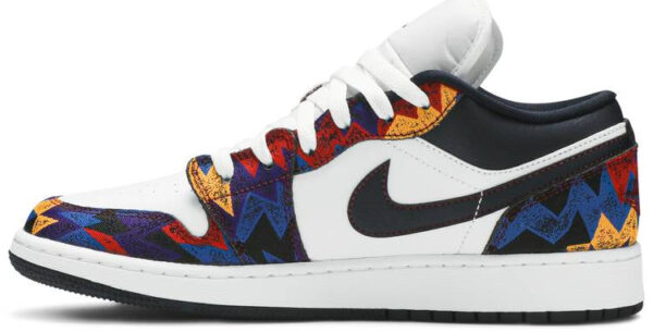 Jordan 1 Low Nothing But Net (GS) CZ8657-100 - Nicesk photo 5