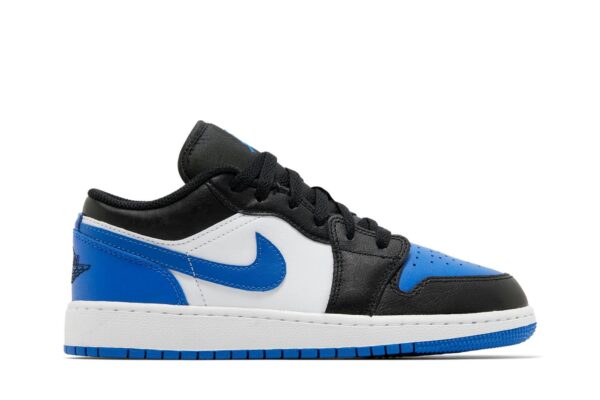 Jordan 1 Low SE Alternate Royal Toe (GS) 553560-140 - Nicesk photo 1
