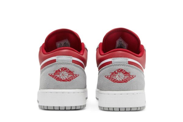 Jordan 1 Low SE Smoke Grey Gym Red (GS) DM0589-016 - Nicesk photo 6
