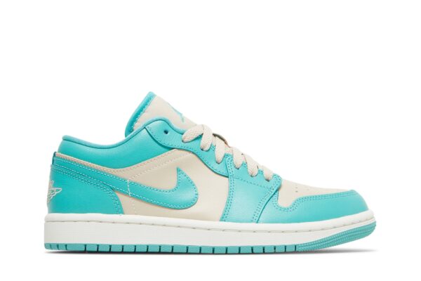 Jordan 1 Low Tropical Teal (Women's) DC0774-131 - Nicesk photo 1