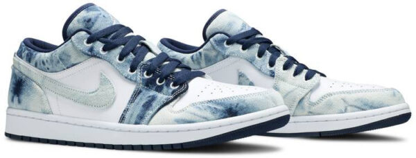 Jordan 1 Low Washed Denim CZ8455-100 - Nicesk photo 4