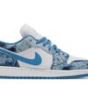 Jordan 1 Low Washed Denim (GS) DM8947-100 - Nicesk photo 1