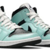 Jordan 1 Mid Aqua Blue Tint (Women's) BQ6472-300 - Nicesk photo 1