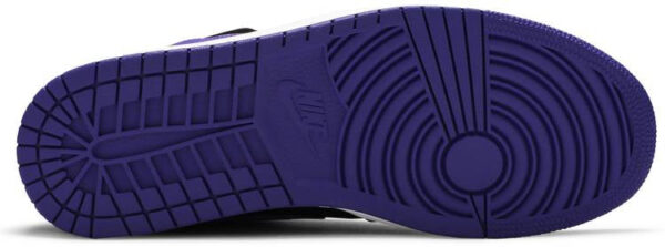 Jordan 1 Mid Black Dark Concord 554724-051 - Nicesk photo 5