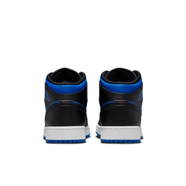 Jordan 1 Mid Black Royal Blue (GS) DQ8423-042 - Nicesk photo 6