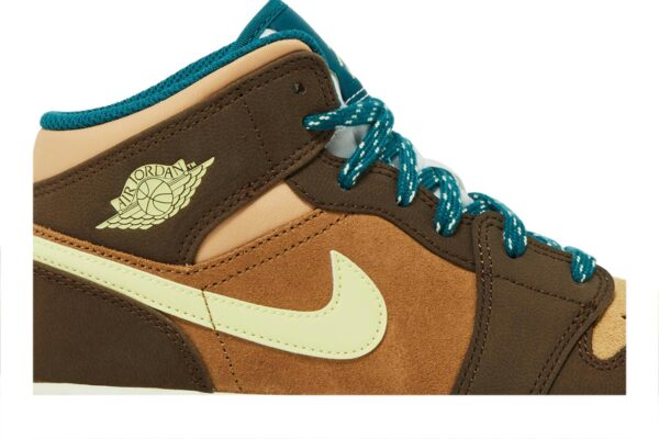 Jordan 1 Mid Cacao Wow (GS) DZ6335-200 - Nicesk photo 2