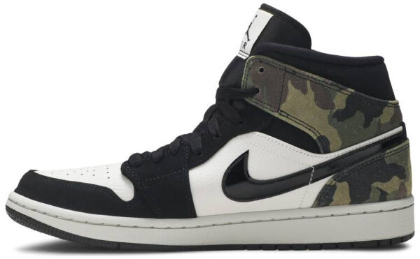 Jordan 1 Mid Camo (2020) CW5490-001 - Nicesk photo 3