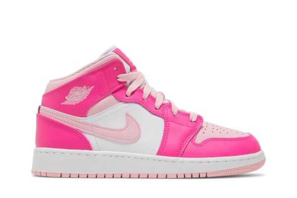 Jordan 1 Mid Fierce Pink (GS) FD8780-116 - Nicesk photo 1