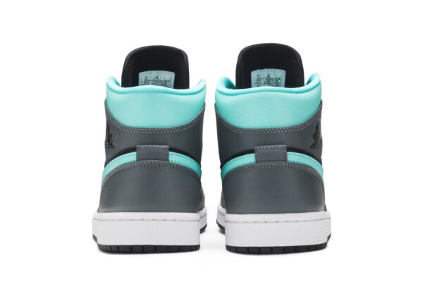 Jordan 1 Mid Grey Aqua 554724-063 - Nicesk photo 6